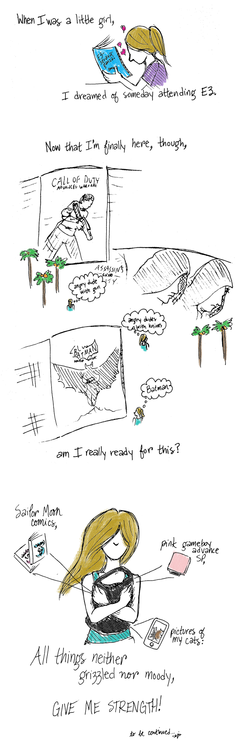 Illustration for article titled E3 Comic #1: A Preponderance Of Angry Men